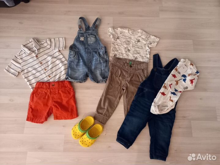 Вещи пакетом брендовые на мальчика 92 98