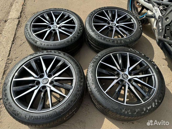 Летние колеса на Toyota Camry R18