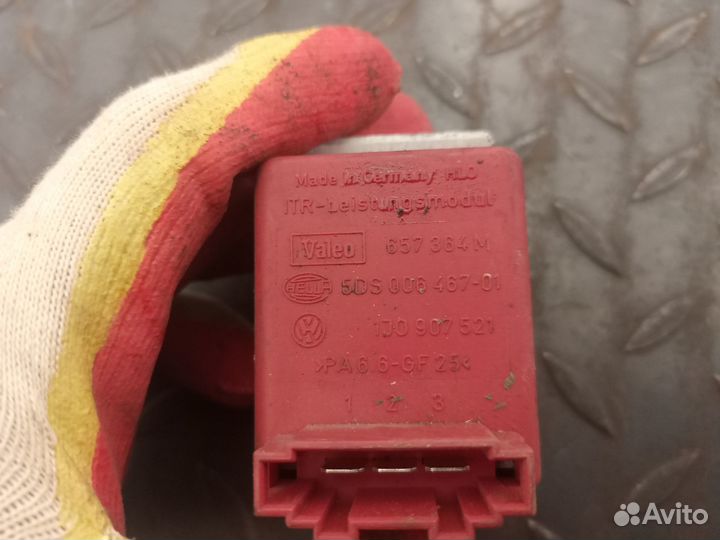 Резистор отопителя для Skoda Octavia A4