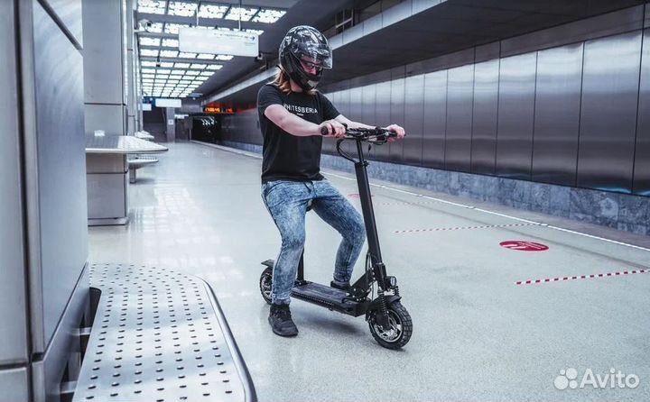 Электросамокат White Siberia Luna 800W RC