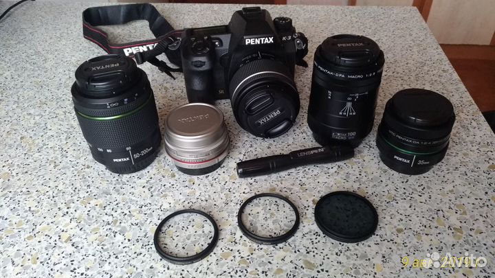 Pentax K-3 Kit 18-55 + 4 объектива