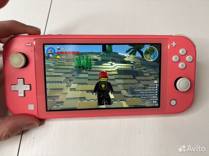 Nintendo switch lite с играми