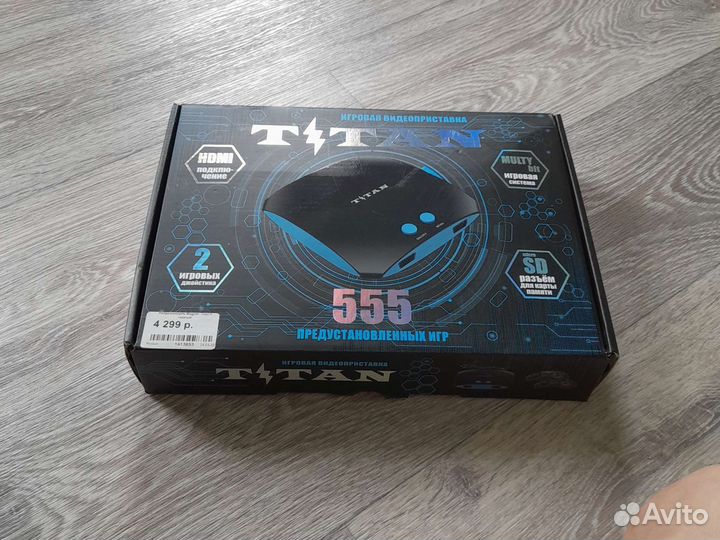 Игровая видео приставка Титан 555 игр