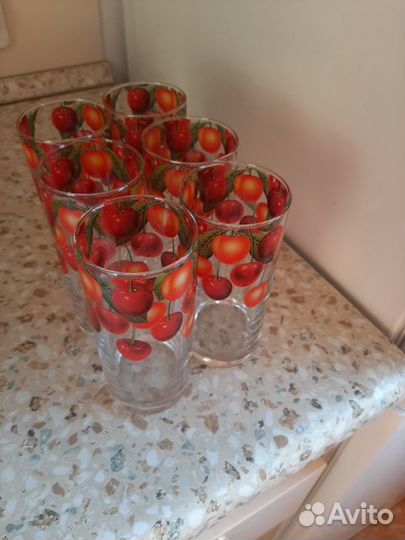 Стаканы 6шт