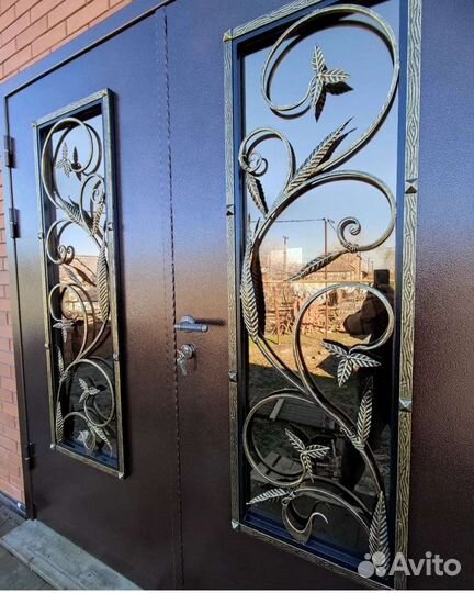 Изготовление входных металлических дверей,ворот, к