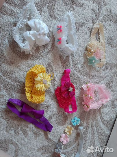 Повязочки на голову малышке