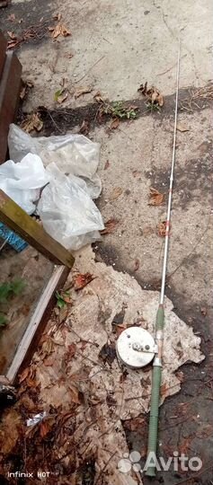 Спиннинг алюминиевый СССР