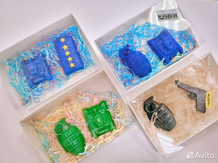 Букеты и наборы из мыла