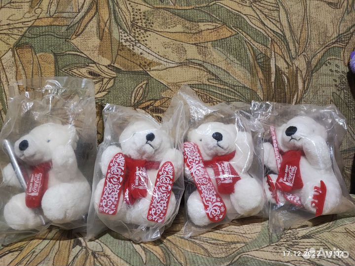 Коллекционные медведи Coca-Cola Сочи 2014