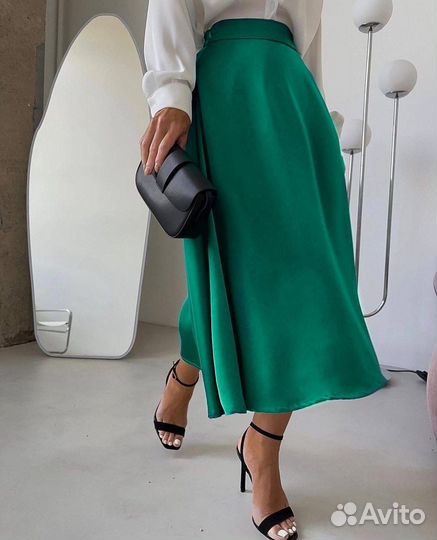 Шелковая юбка