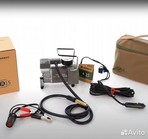 Компрессор автомобильный berkut R15