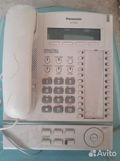 Телефон факс panasonic, 2шт