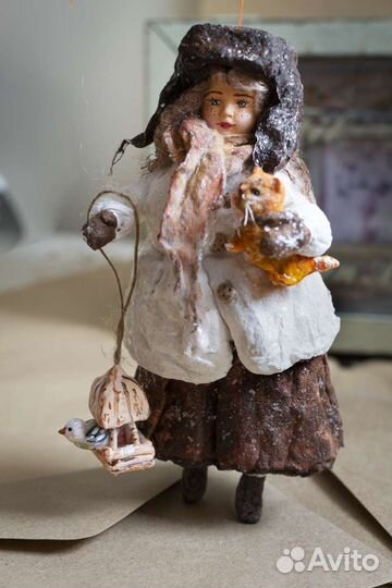 Ватная игрушка