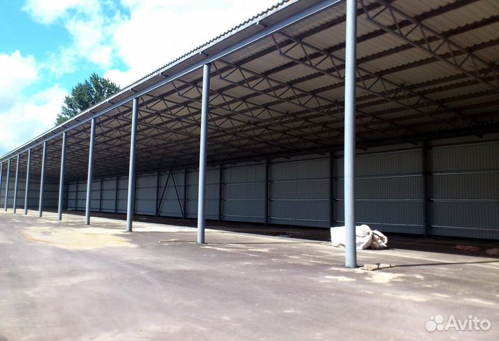 Металлоконструкции. Каркас здания