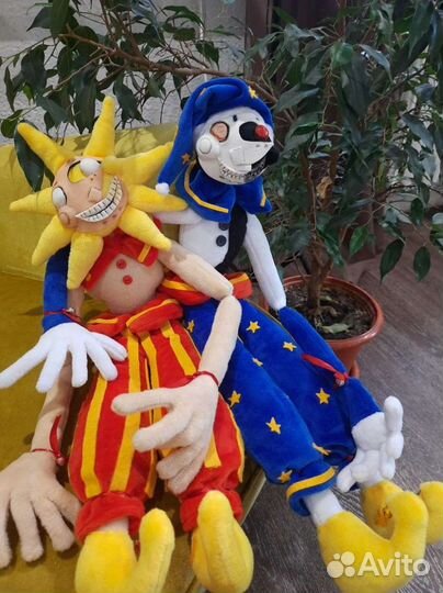 Солнце и луна аниматроники fnaf 9 sandrop/moondrop