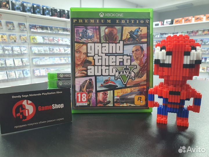 Диск Grand Theft Auto V Xbox ONE