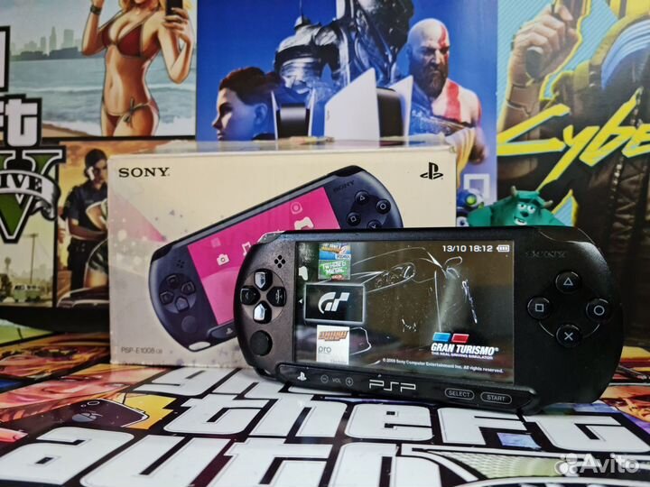 Sony PSP E1008 Street 20 Игр