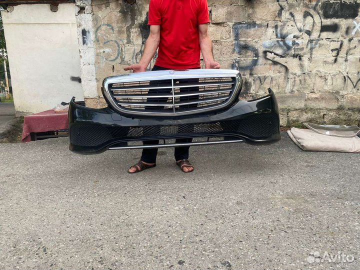 Бампер mercedes 203
