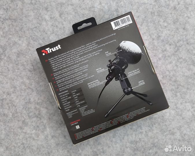 Trust GXT 241 Velica для компьютера и смартфона