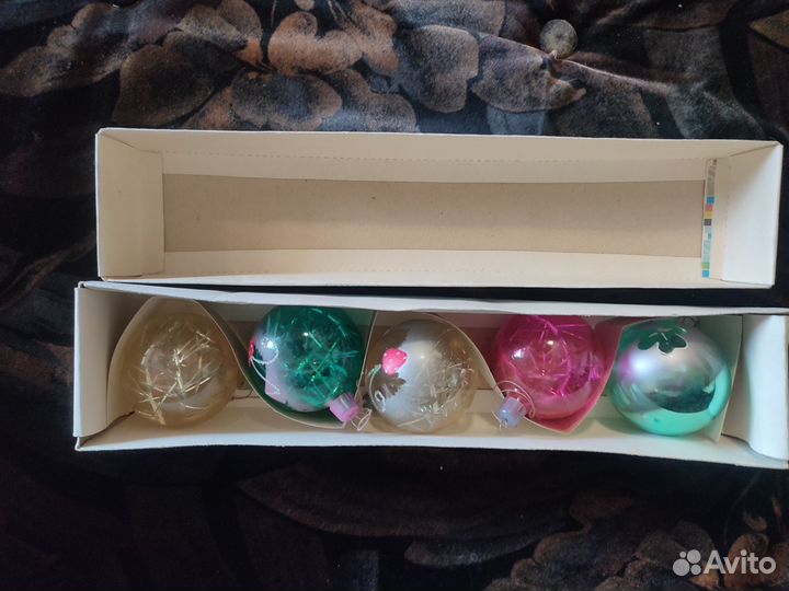 Елочные игрушки СССР