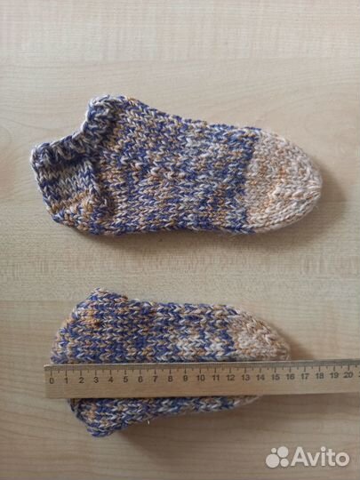 Носки для детей вязаные шерстяные ручной работы