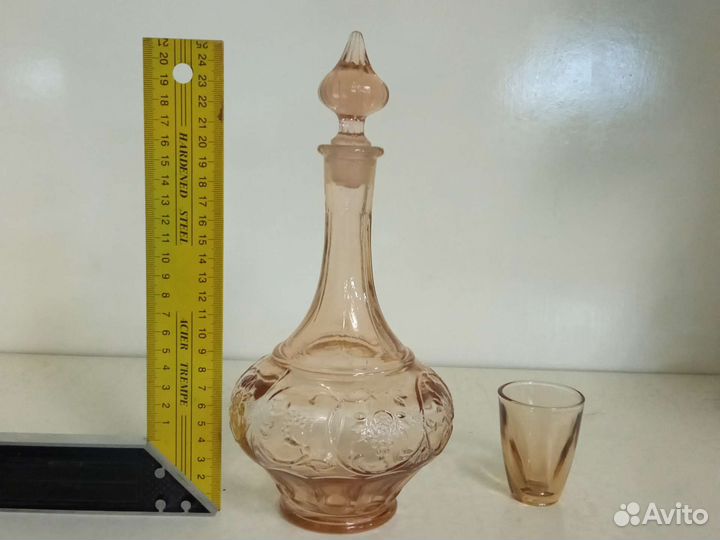 Графин цветной СССР