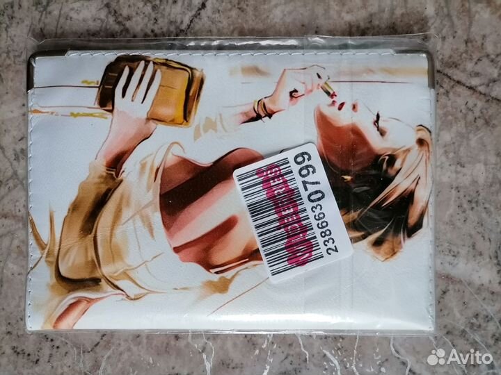 Обложка на паспорт натуральная кожа