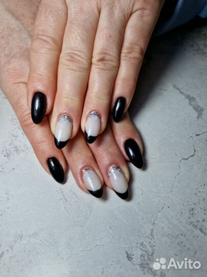 Маникюр, покрытие гель лак, наращивание ногтей