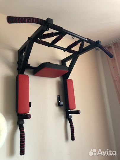 Турник 3 в 1 на стену