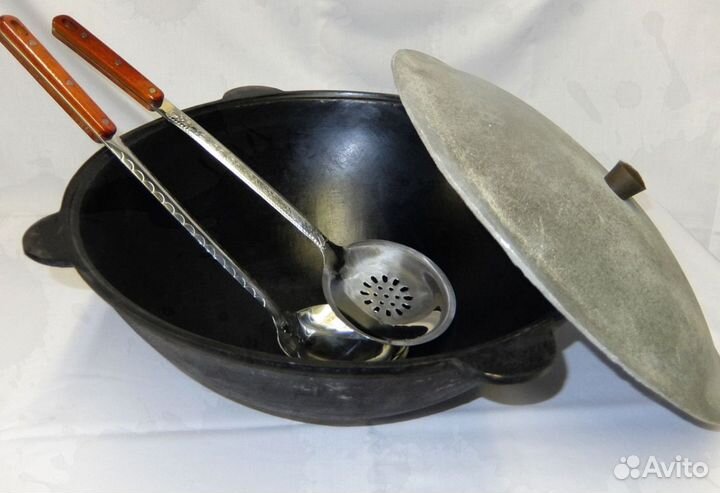 Казан чугунный узбекский