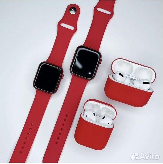 Набор часы+наушники