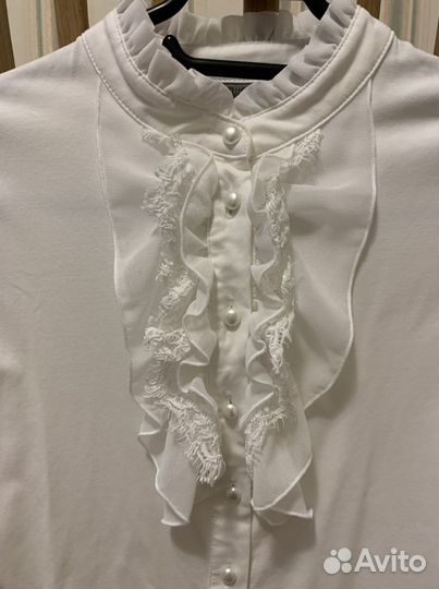 Блузка молочного цвета Gulliver, 146