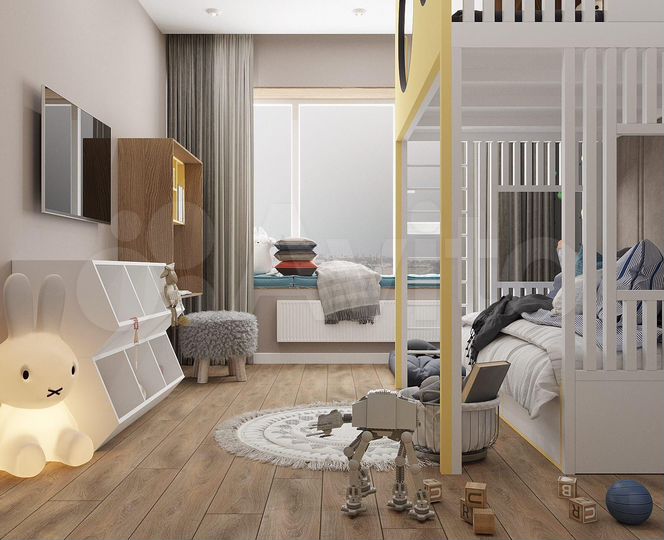 4-к. квартира, 89 м², 21/32 эт.