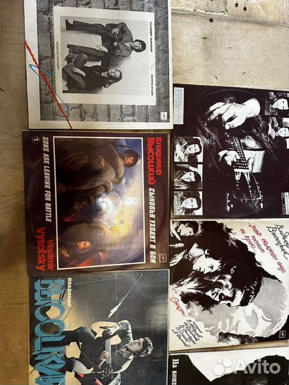 Виниловые пластинки Высоцкого