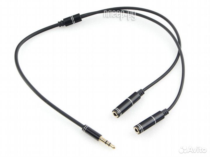 Gembird Cablexpert 3.5 Jack M - 2х3.5 Jack F 0