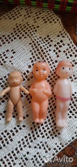 Пупсики ссср,ванночки,мишка