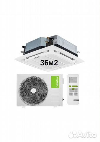 Кассетный кондиционер newtek NT-66CTC12