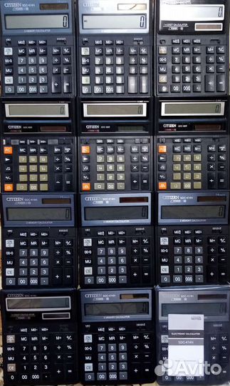 Калькулятор citizen SDC 414N