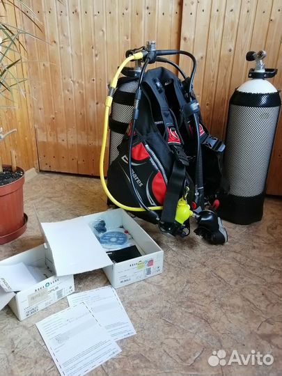 Комплект оборудования для дайвинга