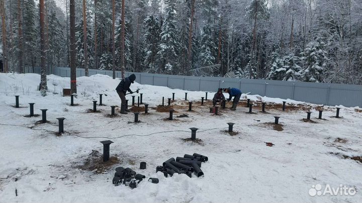 Сваи винтовые