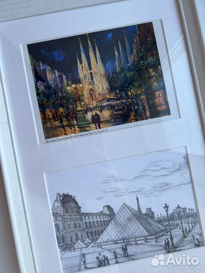 Тройная рамка для фото икеа кноппанг