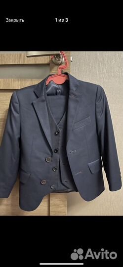 Школьная форма тройка для мальчиков 122