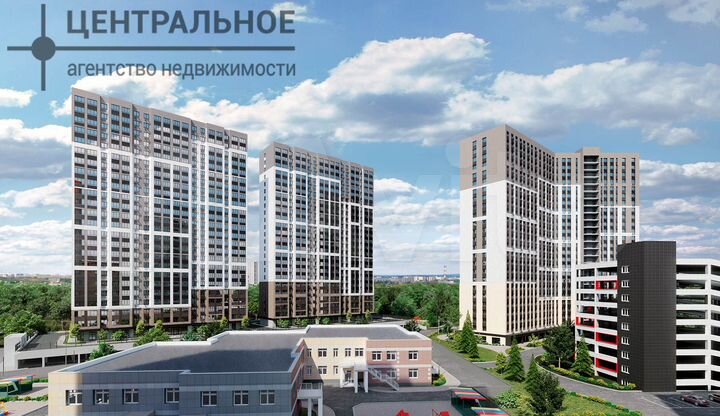3-к. квартира, 72,1 м², 17/25 эт.
