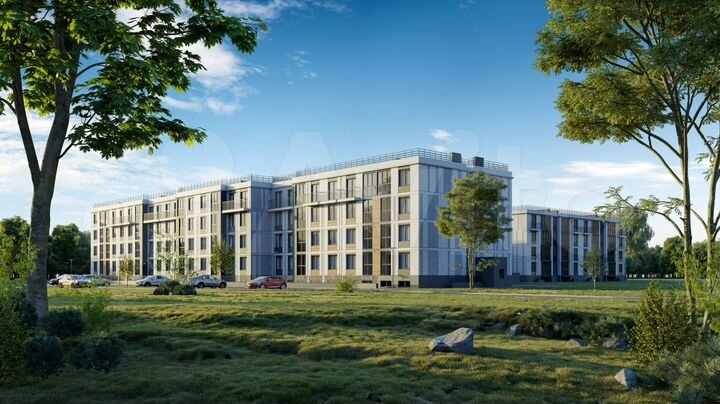 2-к. квартира, 57,8 м², 2/4 эт.