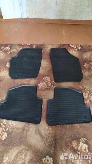 Коврики оригинал skoda fabia 2