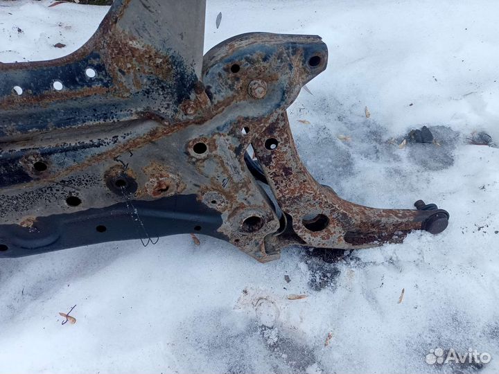 Подрамник всборе перед и зад Mitsubishi Lancer 10