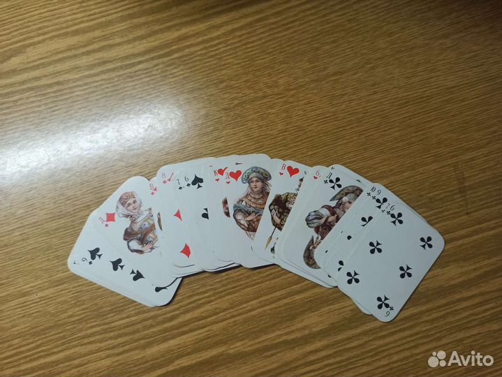 Карты игральные времён СССР, винтаж
