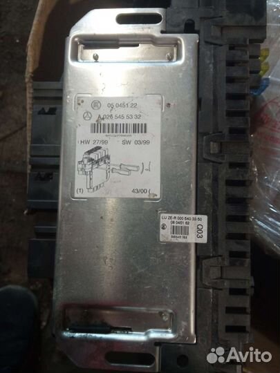 Блок SAM Мерседес w220 передний правый