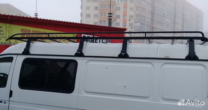 Багажник на крышу для Газель, платформа Евродеталь