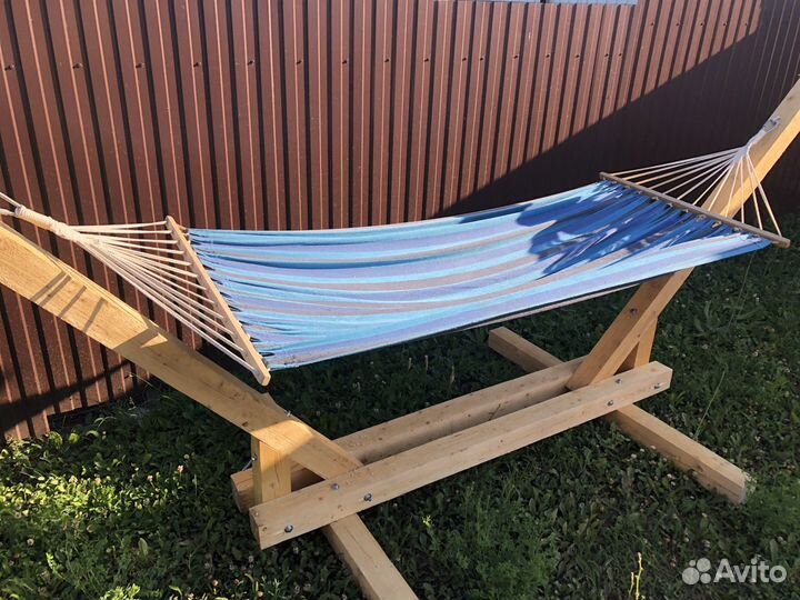 Опора для гамака, гамак